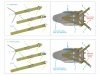 Quinta Studio QR+48132 WWII Red Army AF Seatbelts Type 2 (with metal buckles) (All kits) 1/48